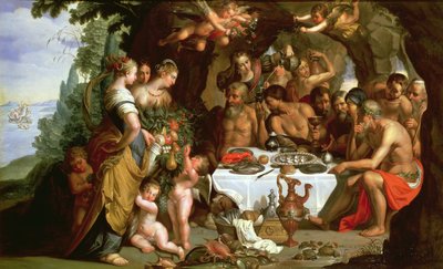 The Feast of Achelous, 1625-29 by Artus Wollfort